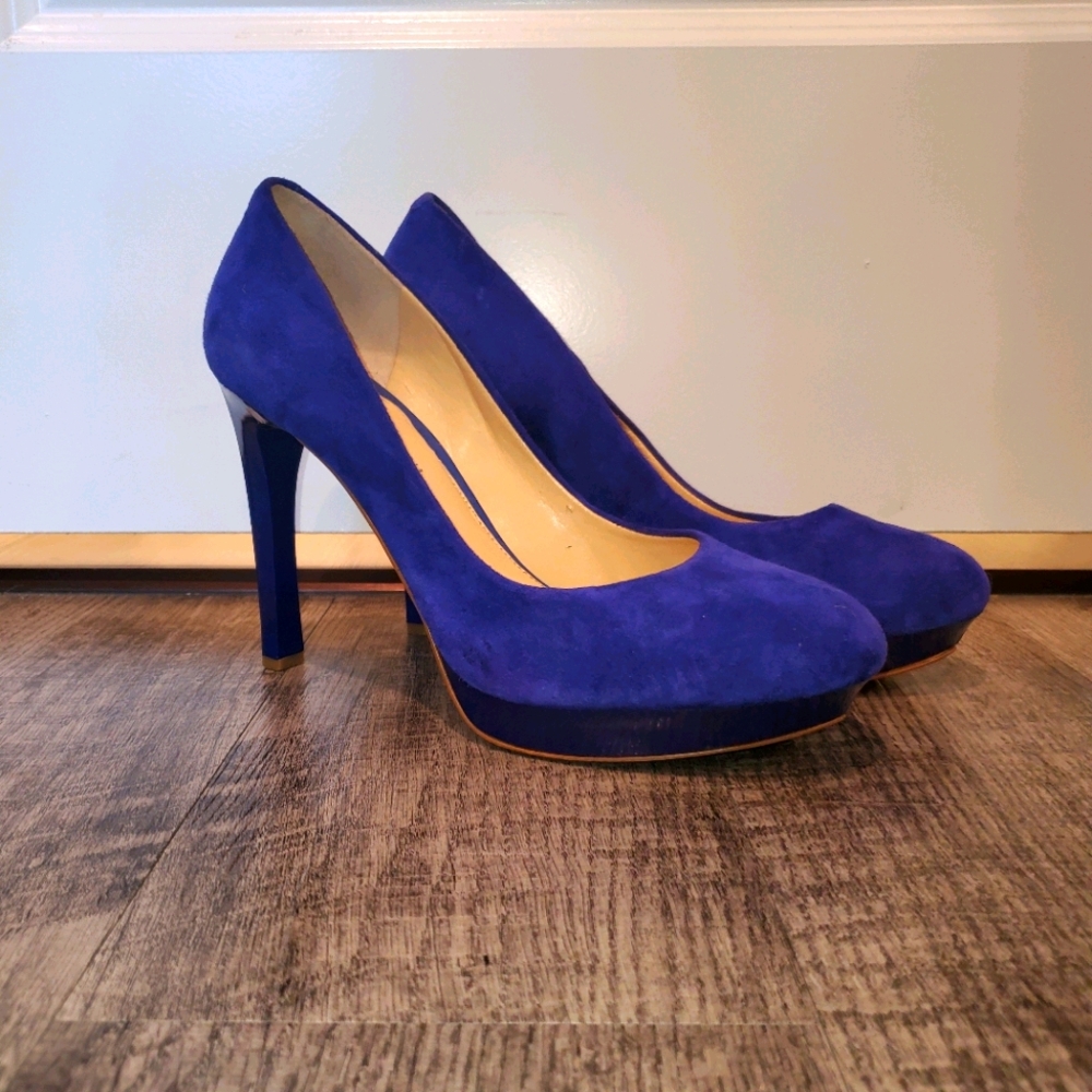 Electric Blue Gianni Bini Pumps